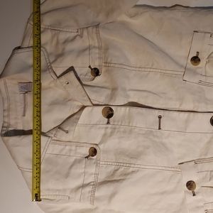 Chico's Summer Jacket Cotton-Linen Cute!